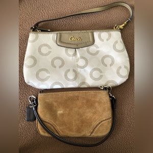 2 Coach Wristlets